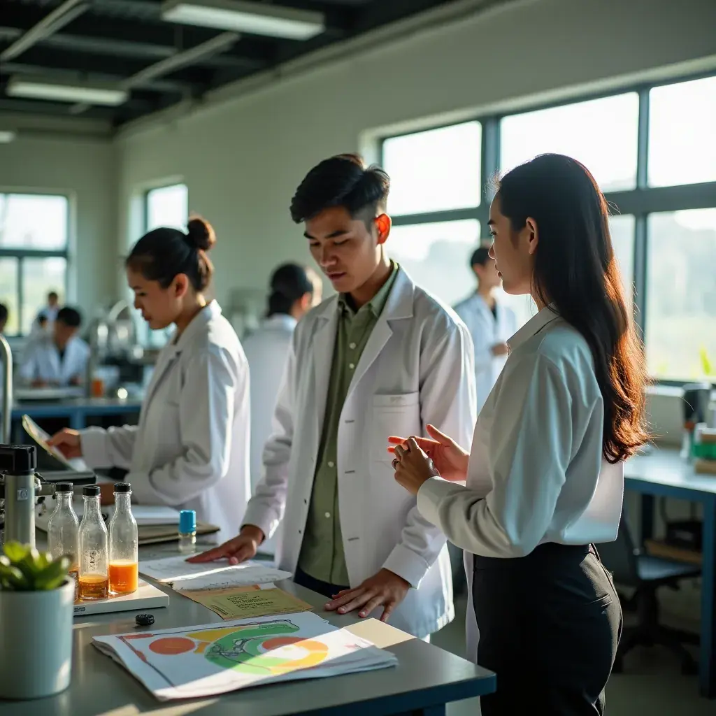 Professional team collaboration